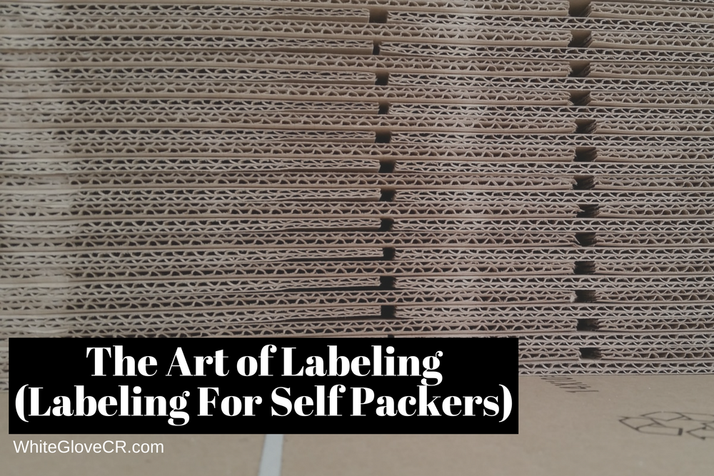 The Art of Labeling (Labeling For Self Packers)