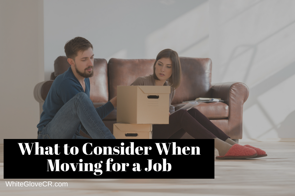 What to Consider When Moving for a Job