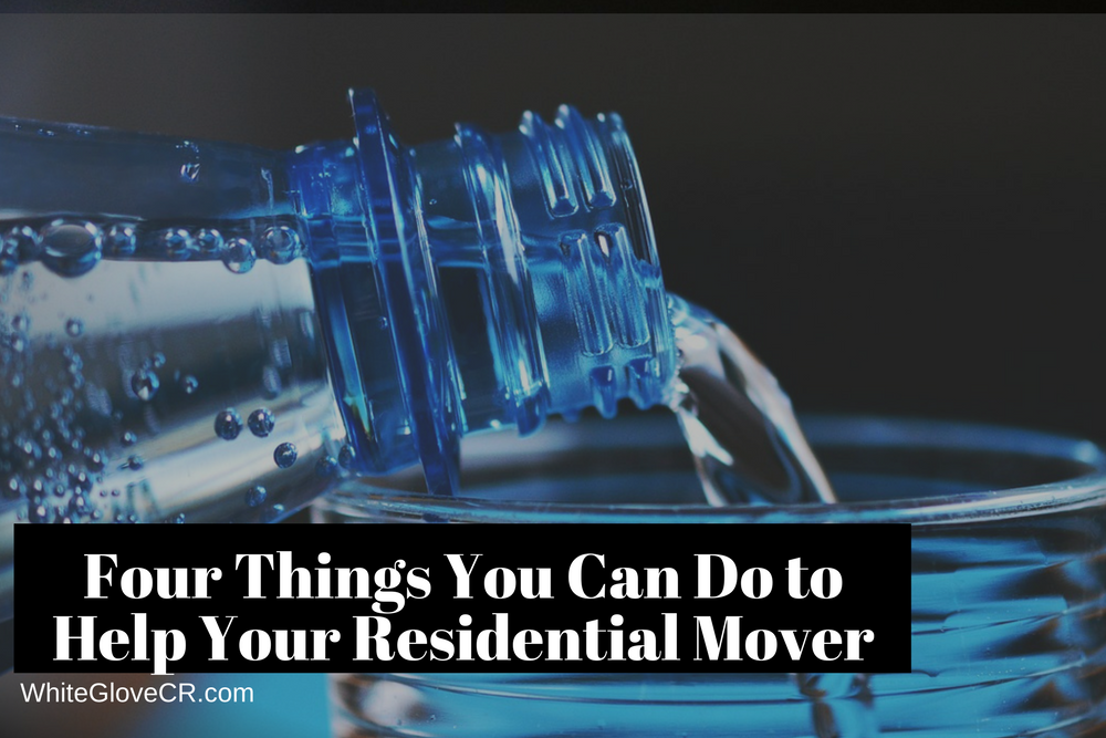 Four Things You Can Do to Help Your Residential Mover