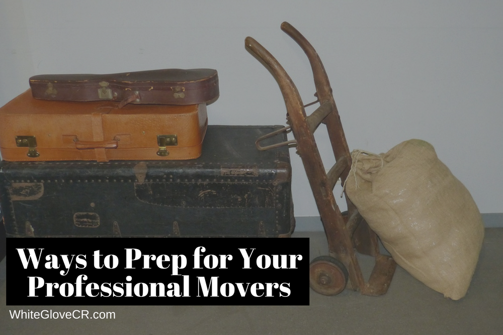 Ways to Prep for Your Professional Movers