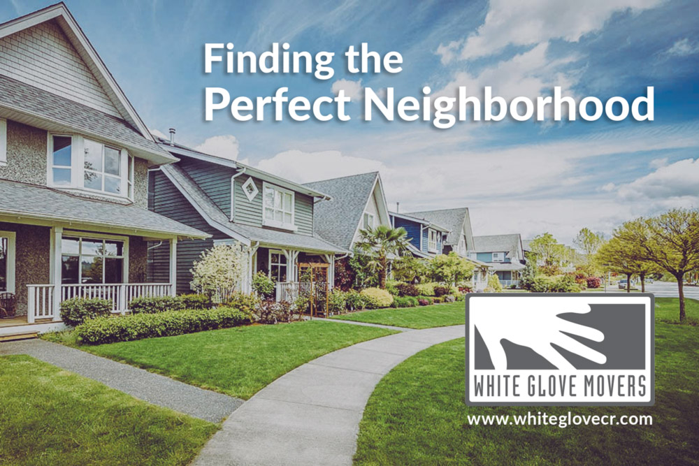 Finding the perfect neighborhood