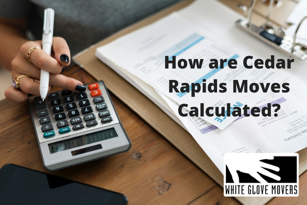How are Mover Cedar Rapids Calculate Their Estimates?