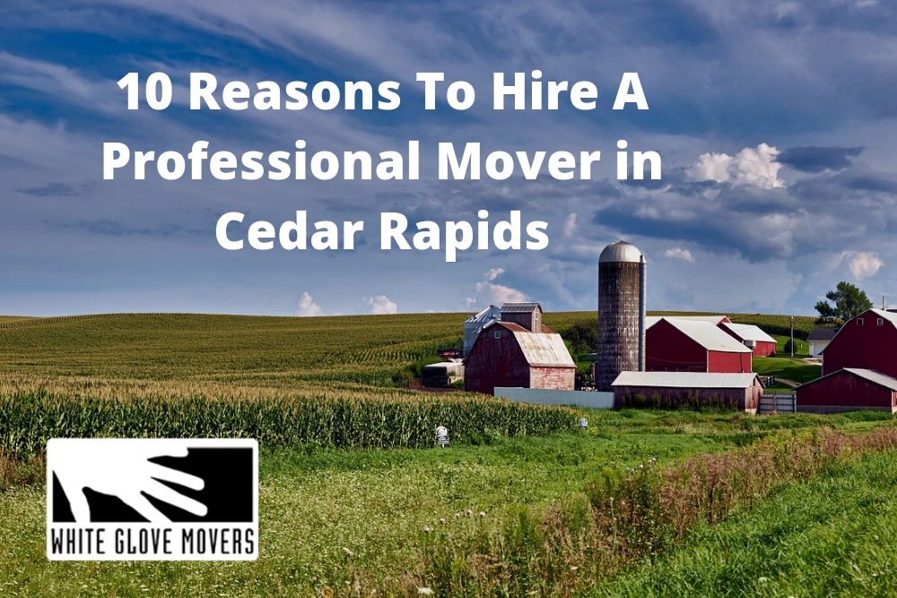 10 Reasons To Hire A Professional Mover in Cedar Rapids